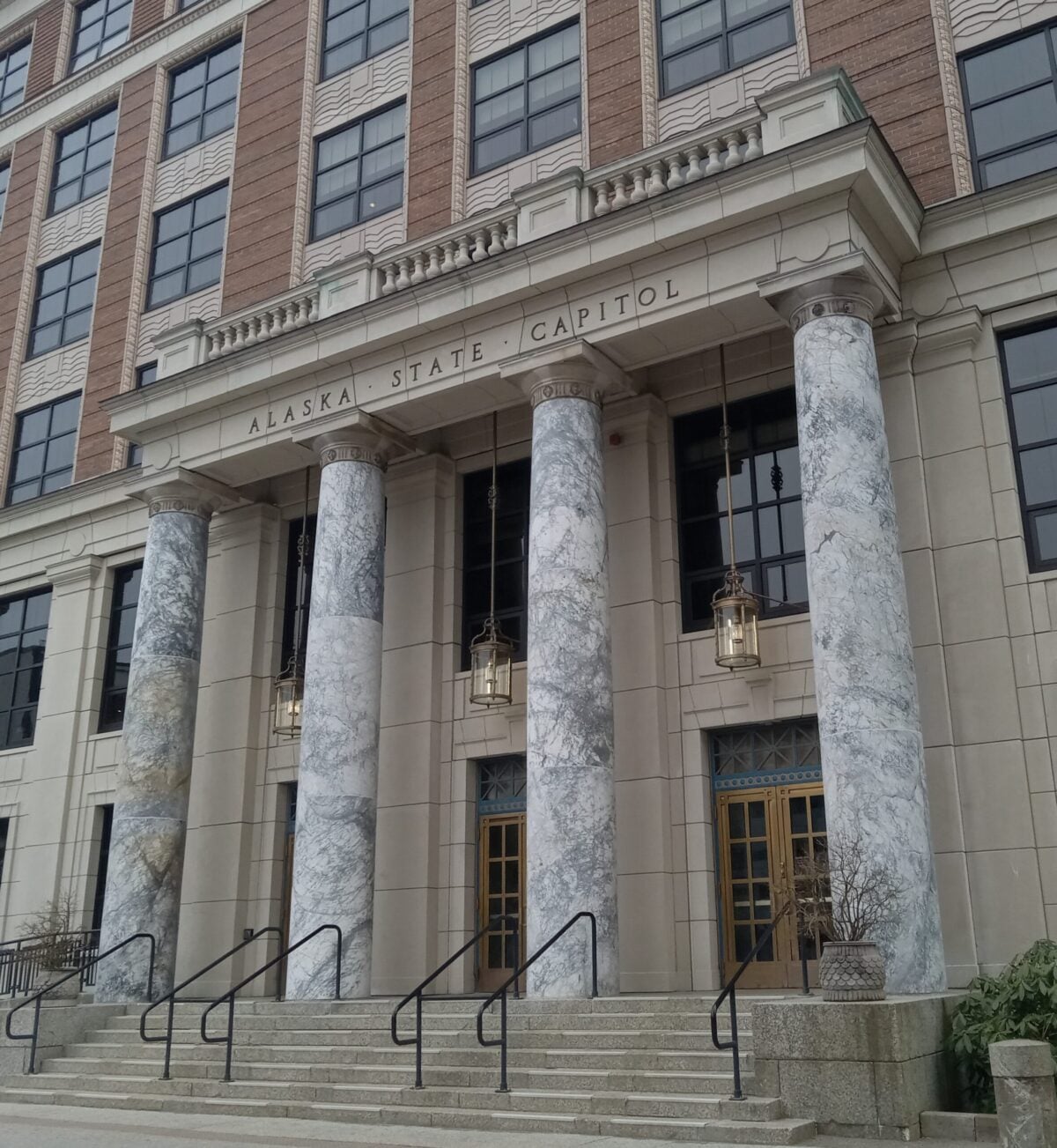 The Alaska State Capitol in downtown Juneau. (Photo by Greg Knight/News of the North)
