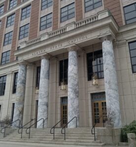 The Alaska State Capitol in downtown Juneau. (Photo by Greg Knight/News of the North)