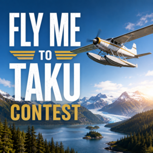 Fly me to Taku